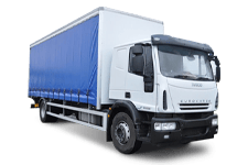 Car Hire Stafford - 18 Tonne Curtain Side Truck - Truck hire Stafford