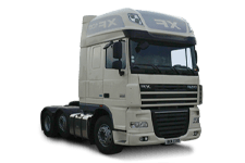 Car Hire Stafford - 44 Tonne Sleeper Truck - Truck hire Stafford