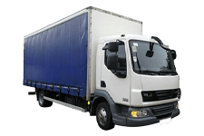 Car Hire Stafford - 7.5 Tonne Curtain Side Truck - Truck hire Stafford